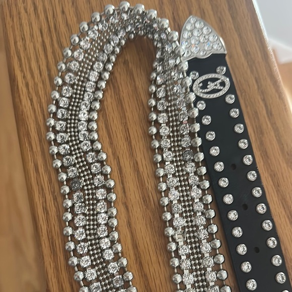 Silver and Black Chain Belt main image 5